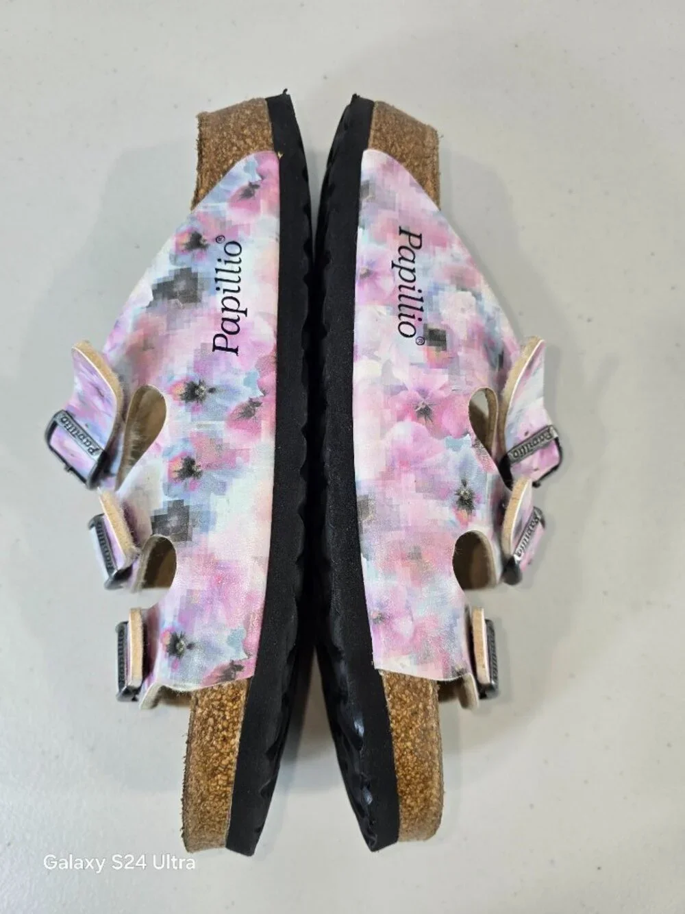 Papillio Florida sandals with rose pattern women's size 10 - Picture 7 of 9